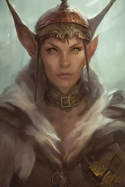 Image similar to dungeons and dragons elder old elf character closeup portrait, dramatic light, dungeon background, 2 0 0 mm focal length, painted by stanley lau, painted by greg rutkowski, painted by stanley artgerm, brom, digital art, trending on artstation