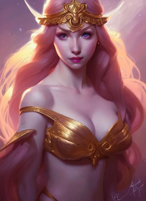 Prompt: portrait of lux from league of legends, fantasy, intricate, elegant, highly detailed, digital painting, artstation, concept art, smooth, sharp focus, illustration, art by artgerm and greg rutkowski and alphonse mucha