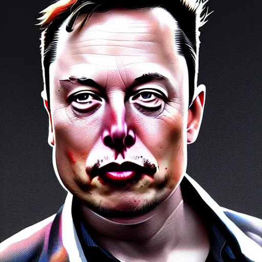 Prompt: Elon musk sad , trending on artstation , Hyperdetailed , CGSociety