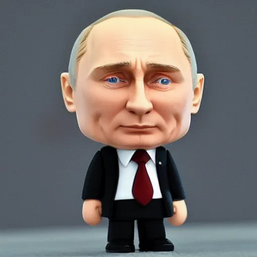 Prompt: vladimir putin as nendroid