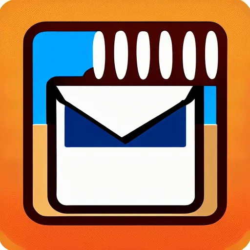 Prompt: icon of zip folder