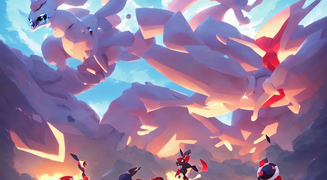 Prompt: pokemon unova region, in marble incrusted of legends heartstone official fanart behance hd by Jesper Ejsing, by RHADS, Makoto Shinkai and Lois van baarle, ilya kuvshinov, rossdraws global illumination