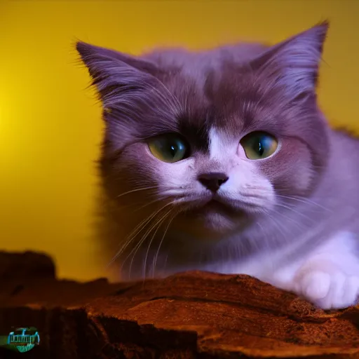 Prompt: munchkin cat, cinematic lighting, beautiful composition in the style of the island of dr moreau