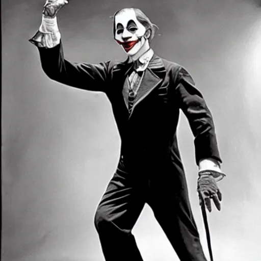 Image similar to Bela Lugosi as the joker