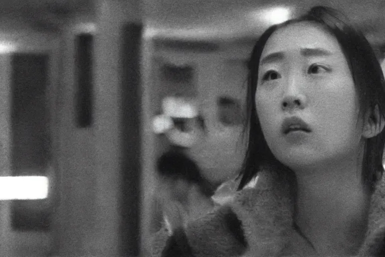 Prompt: korean film still from korean adaptation of The Blair Witch Project (1999)