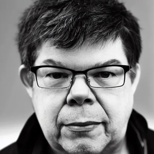 Image similar to a portrait of Yann LeCun as one of the borg