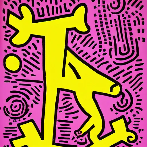 Prompt: heavenly martian 1975 gallerie triangle tabby cat lemon zinfandel raisin , by Georgia O'Keefee and Keith Haring and François de Nomé , groovy , Mixed media , impressionism