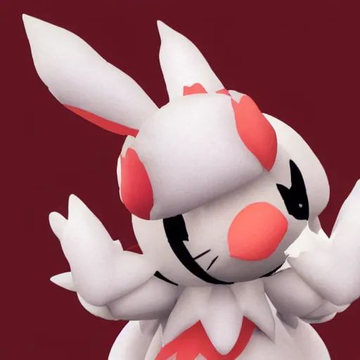 Prompt: A photograph of a Moogle