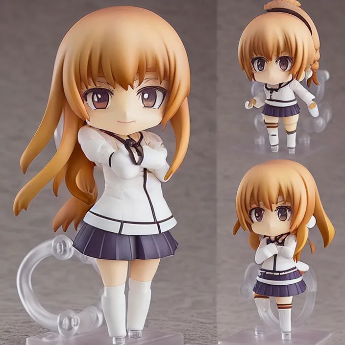 Image similar to An anime Nendoroid of A LOVELY GIRL, figurine, detailed product photo