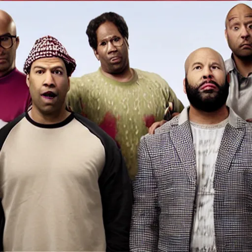 Prompt: key and peele's east west bowl