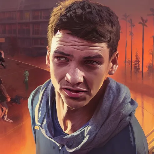 Image similar to highly detailed portrait steve curry basketball player in gta v, stephen bliss, unreal engine, fantasy art by greg rutkowski, loish, rhads, ferdinand knab, makoto shinkai and lois van baarle, ilya kuvshinov, rossdraws, tom bagshaw, global illumination, radiant light, detailed and intricate environment