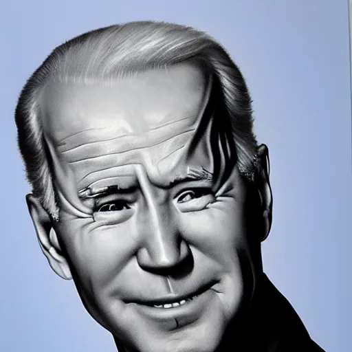 Prompt: a portrait of joe biden by georgia o'keeffe