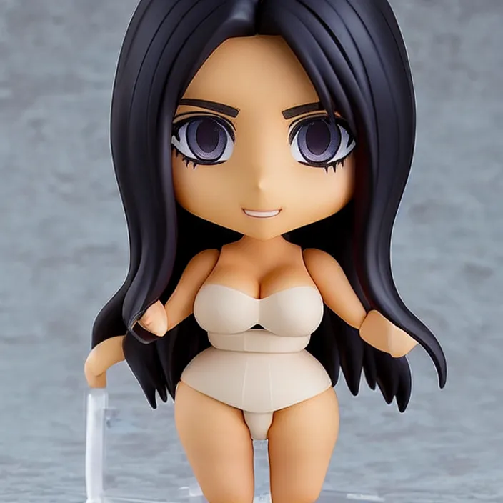 Image similar to kim kardashian, an anime nendoroid of kim kardashian, figurine, detailed product photo