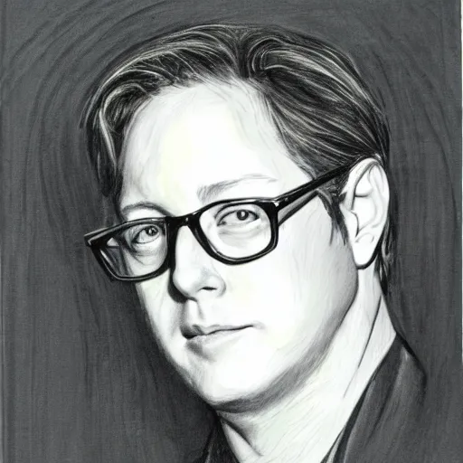 Prompt: a portrait of james spader, sketch,