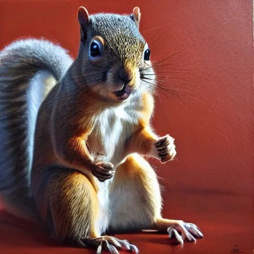 Muscular Squirrel