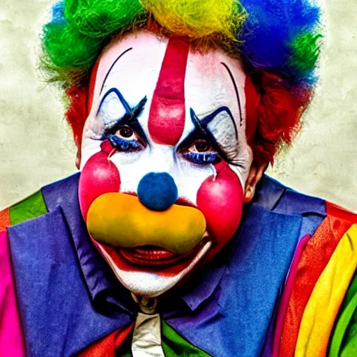 Image similar to clown