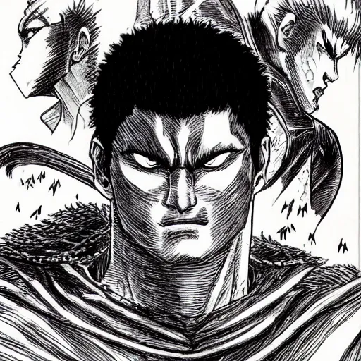 Image similar to Guts by Kentaro Miura