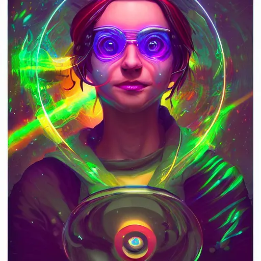 Image similar to skill magic geek inside matrix deepdream radiating a glowing aura stuff loot legends stylized digital illustration video game icon artstation lois van baarle, ilya kuvshinov, rossdraws,