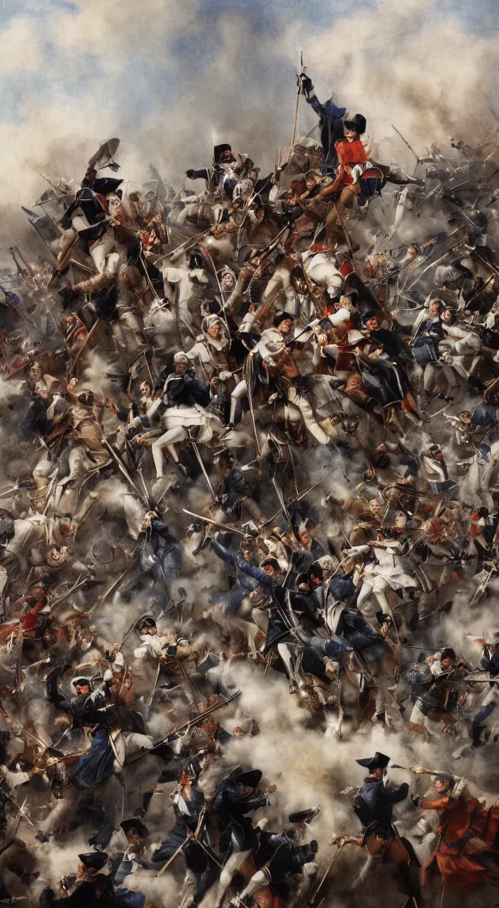 Image similar to portrait photograph fashion editorial french revolution storming of the Bastille. hyperrealistic. detailed. depth of field. high definition. 8k. photography.