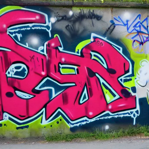 Image similar to graffiti on jumper