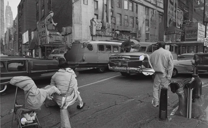 Prompt: high quality high detail photograph by by vivian maier, hd,