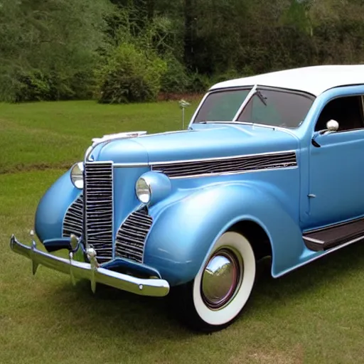 Prompt: 1 9 3 6 chrysler airstream