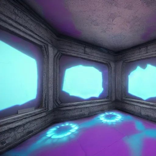 Prompt: psychedelic, melting walls, unreal engine,