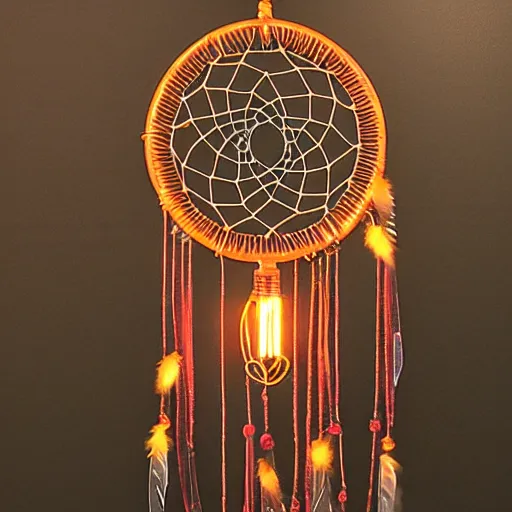 Image similar to high powered industrial next generation mechanical dream catcher