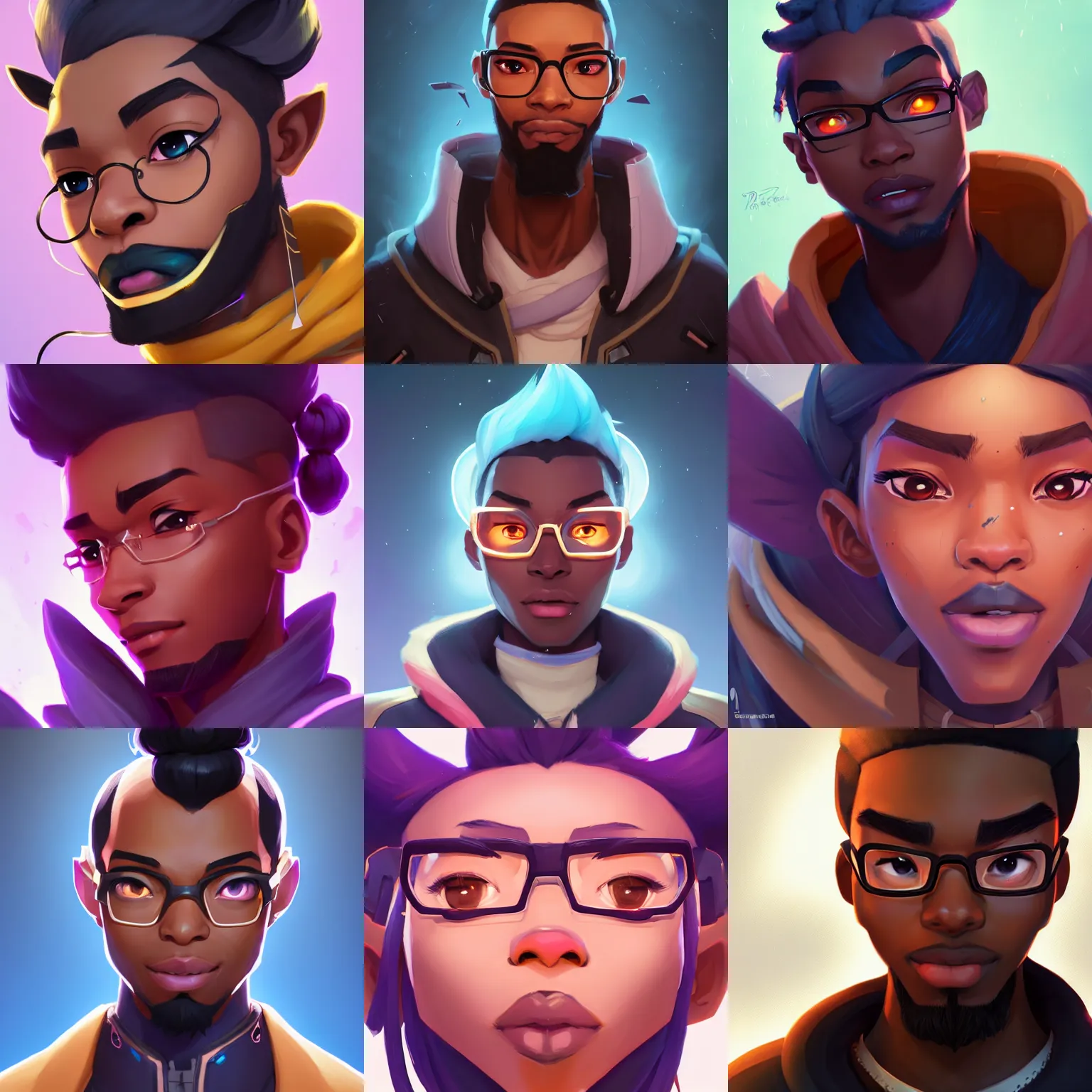 Prompt: a portrait of baptiste from overwatch, closeup, art by lois van baarle and loish and ross tran and rossdraws and sam yang and samdoesarts and artgerm and saruei and disney, digital art, highly detailed, intricate, sharp focus, trending on artstation hq, deviantart, unreal engine 5, 4 k uhd image