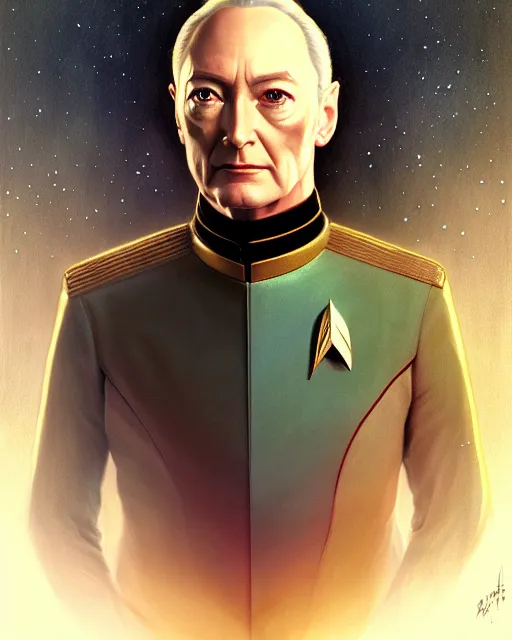 Prompt: portrait of commander data, star trek tng, forest, intricate, elegant, highly detailed, digital painting, artstation, concept art, smooth, sharp focus, illustration, art by artgerm and greg rutkowski and fra angelico and alphons mucha