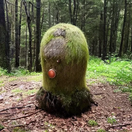 Prompt: hey reddit, found this thing in a forest. any idea what this is?