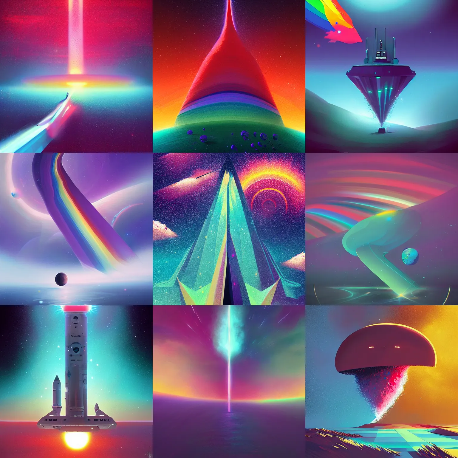 Prompt: 🛰 🌈 🕳 by christopher balaskas