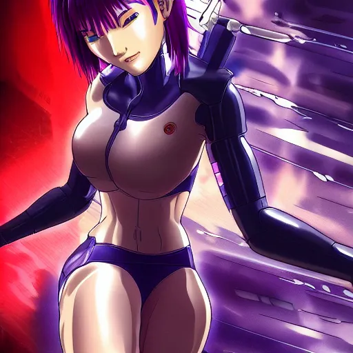 Prompt: motoko kusanagi • ghost in the shell • gunnm• gantz • faye valentine • reika • alita • black lagoon• evangelion asuka • asuka langley • asuka • asuka • evangelion eva • neon genesis evangelion • rei ayanami • alita battle angel • misato katsuragi trending on artstation, 8k hq scan, official cover art