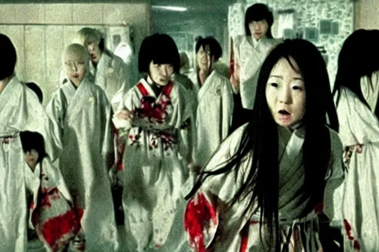 Prompt: scariest japanese horror movie