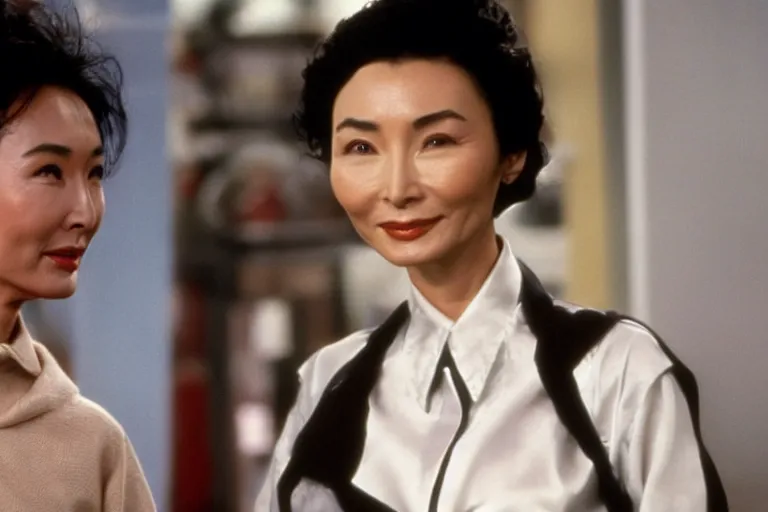 Image similar to Maggie Cheung in Seinfeld