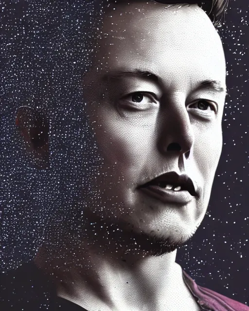 Image similar to A photo of Elon Musk , highly detailed, trending on artstation, bokeh, 90mm, f/1.4