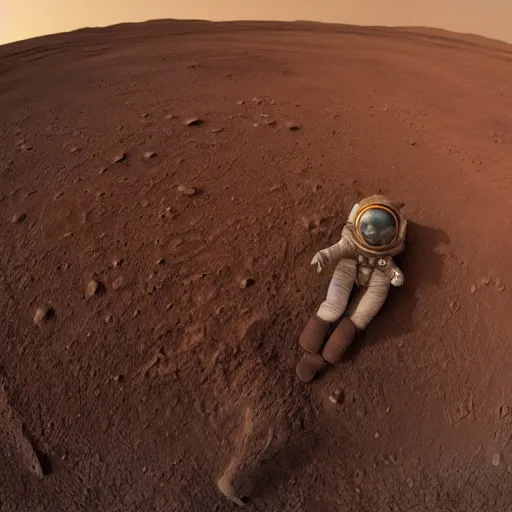 Image similar to realistic photo of an alien on mars, high quality, space photo, very beautiful