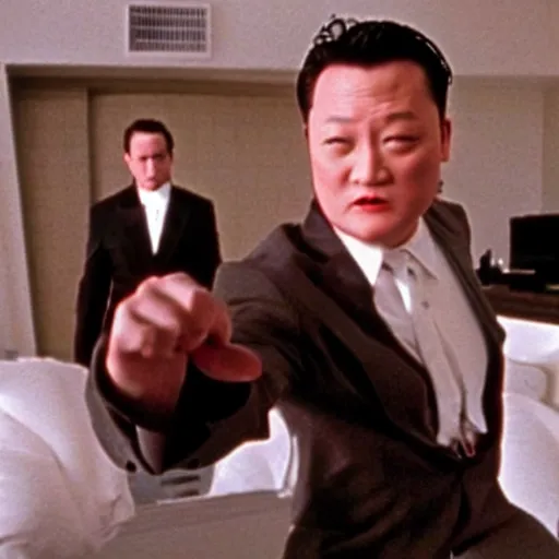 Prompt: psy in american psycho