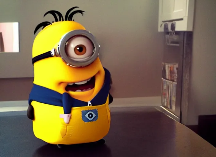 Image similar to Frank Reynolds from It's Always Sunny in Philadelphia as a Minion