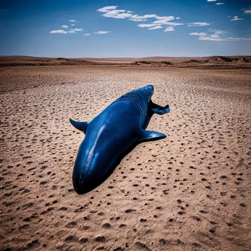 Image similar to 🐋🤖🦕👽🐳 in desert, photography by bussiere rutkowski andreas roch