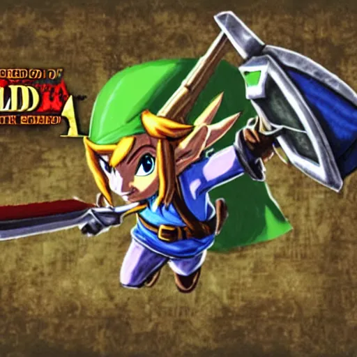 Prompt: speedrun the legend of zelda : ocarina of time