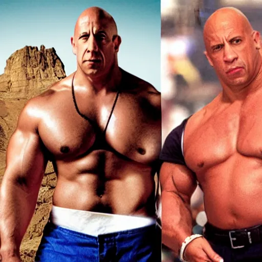 vin Diesel vs The Rock meme by PearlPop23 on DeviantArt