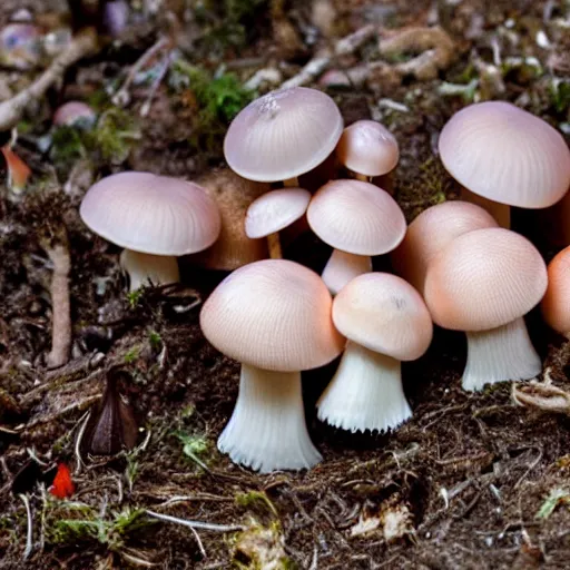 Image similar to mycena fungi