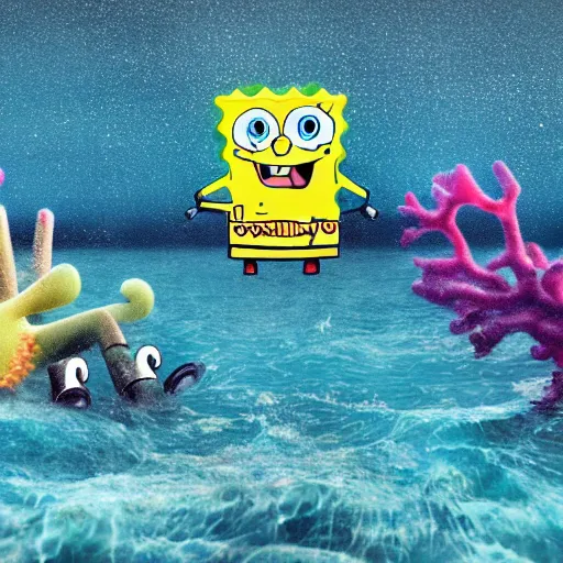 Image similar to spongebob squarespace