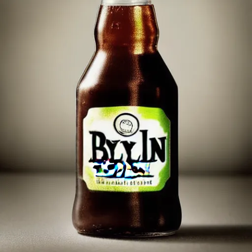 Image similar to studio photograph bottle boylan soda and a hamburger