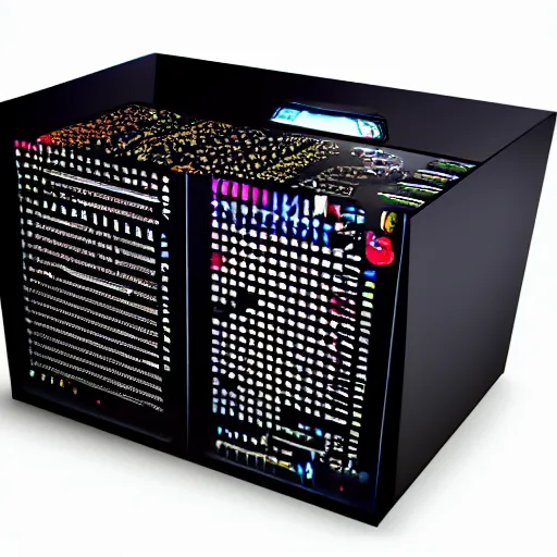 Image similar to a modern necrocomputer