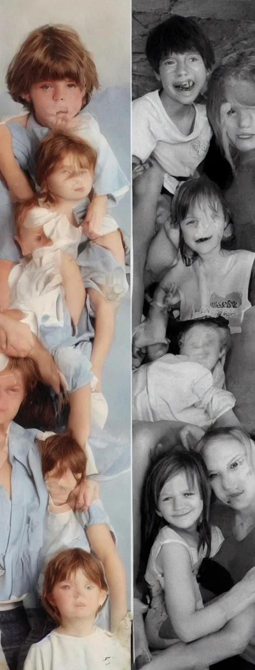 Image similar to i can't believe that almost 2 0 years went by between these pictures