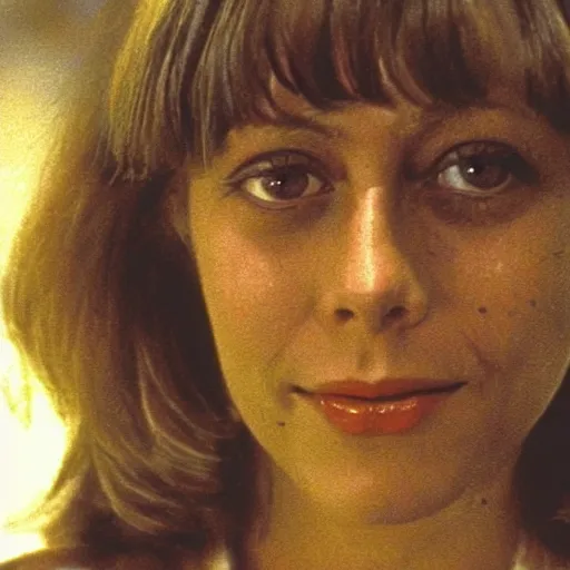 Image similar to jenny agutter, movie stills from the movie american werewolf in london, hot, sweaty,