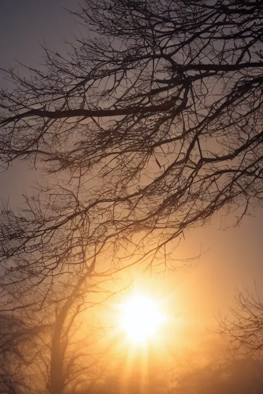 Image similar to Exhaling on a cold winter morning, silhouette, morning light, backlit, photogenic