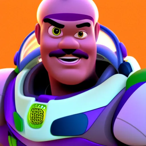 Image similar to Steve Harvey is Buzz Lightyear, hyperdetailed, artstation, cgsociety, 8k